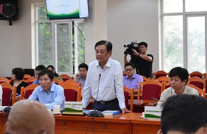 Minister of Agriculture and Rural Development Le Minh Hoan hoan.jpg