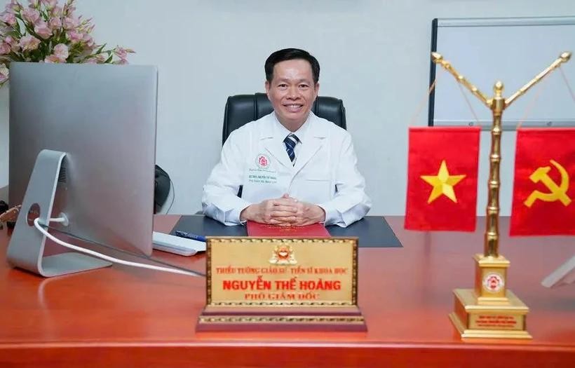 Major General, Professor, Dr. Nguyen The Hoang, Deputy Director of Military Central Hospital 108 (Source: Military Central Hospital 108) hoang.webp
