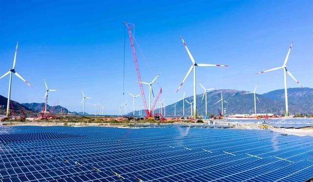 Trungnam Group's renewable energy complex in Thuan Bac district, Ninh Thuan province. (Photo: VNA) 406200-energy.jpg