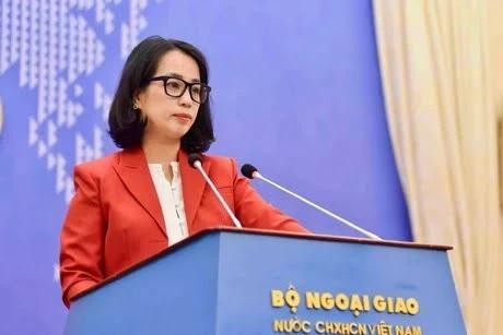 Spokesperson of the Ministry of Foreign Affairs Pham Thu Hang (Photo: VNA) pham-thu-hang.jpg