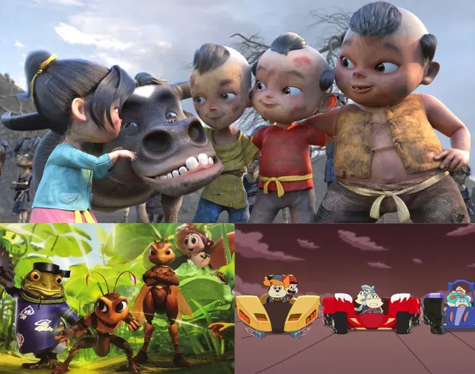 Scenes from three Vietnamese animated films will be released in the summer of 2025 phimhoathinh-3473-5555.jpg