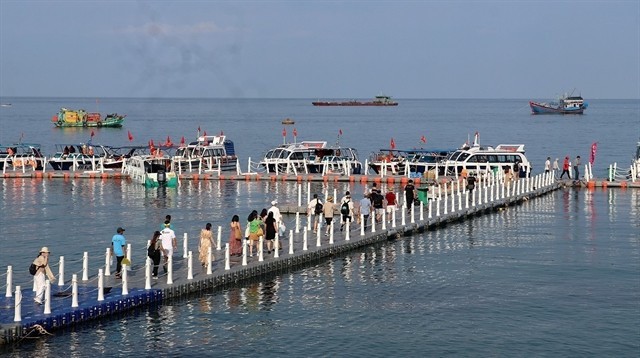 An Thoi Port in Phu Quoc island is set for major upgrades to support logistics and tourism during APEC 2027. (Photo: VNA) 438777-ch1.jpg