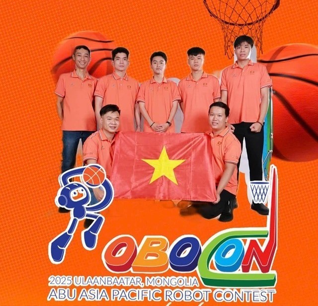 Lac Hong University’s Robocon team will represent Vietnam at the ABU Robocon 2025. (Source: thanhnien.vn) lac-hong-universitys-robocon-team.jpg