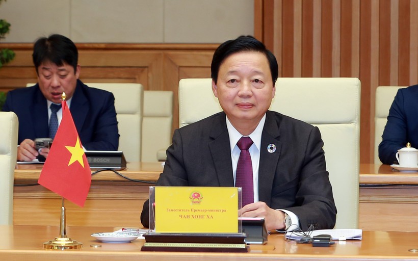 Deputy Prime Minister Tran Hong Ha, head of the Vietnamese sub-committee of the Vietnam – Russia Intergovernmental Committee for economic – trade and scientific – technical cooperation (Photo: Government Portal) deputy-pm-tran-hong-ha.jpg