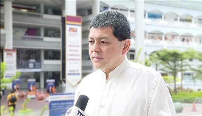 Senior fellow at the Pacific Research Center of Malaysia Ei Sun Oh. (Photo: VNA) aipa-15925.jpg