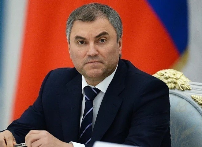 Chairman of the State Duma of the Russian Federal Vyacheslav Volodin will pay an official visit to Vietnam from September 28-29. (Photo: VNA) duma-chairman.jpg