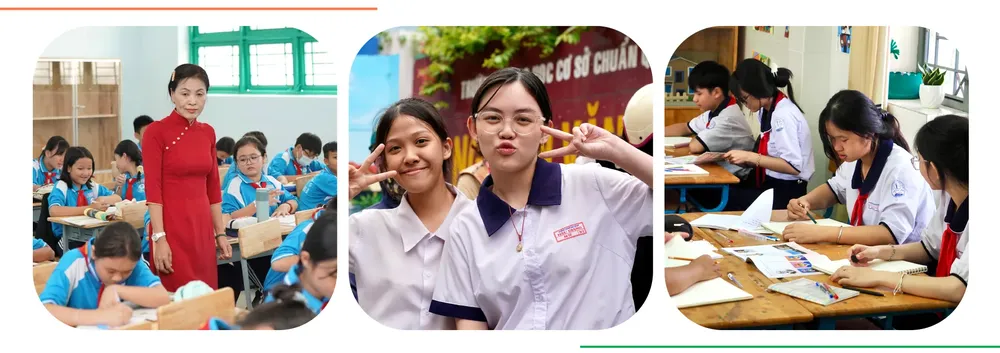 The quality of education in Ho Chi Minh City is increasingly improving.(Photo: SGGP/ Hoang Hung) bi-thu-tran-luu-quang-kien-tao-tphcm-hinh-3-9751-1574.jpg