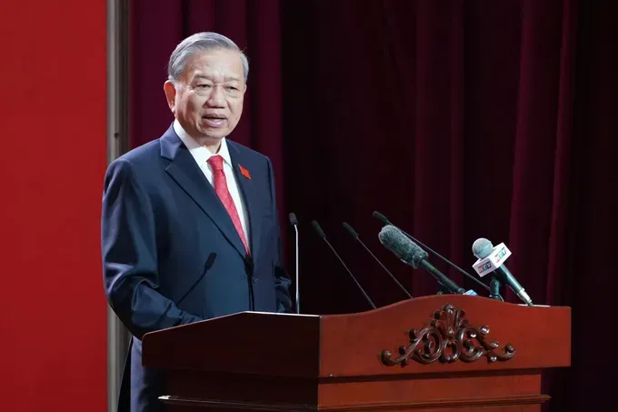 General Secretary To Lam speaks at the first Congress of the Ho Chi Minh City Party Committee for the 2025–2030 tenure to-lam.jpg