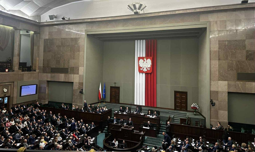 The voting session of the Poland’s Sejm on October 17 (Photo: VGP) poland.jpg