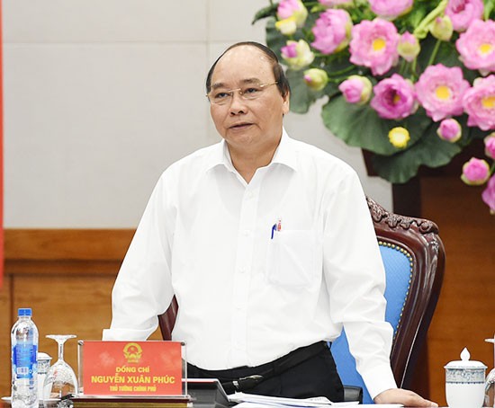 Vietnamese Prime Minister Nguyen Xuan Phuc