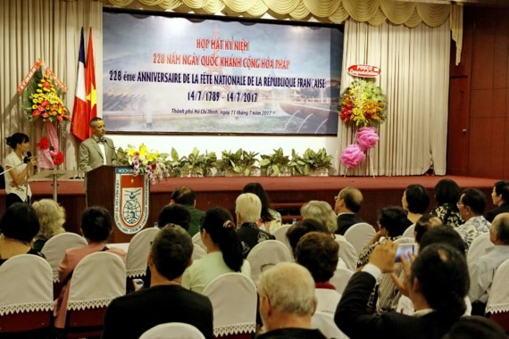 A celebration of the 228th anniversary of French Independence Day (Photo:VNA)