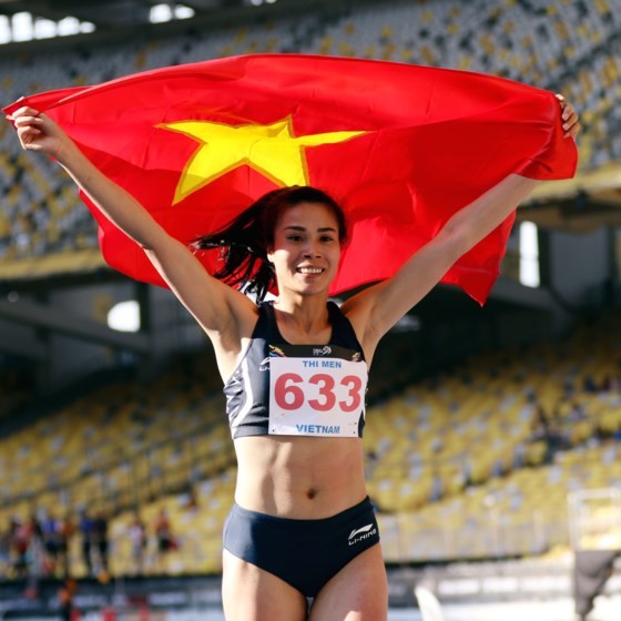 Vietnam athletic team gains third gold medal  ảnh 1