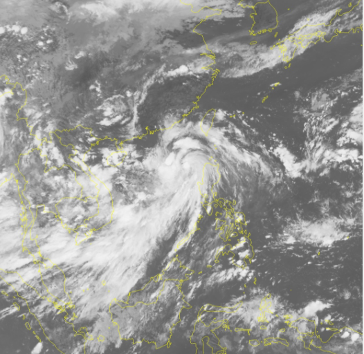 New low pressure zone appears in East Sea