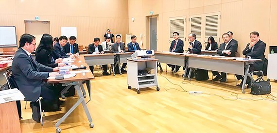 A work between VNUHCM and Kyushu University of Japan
