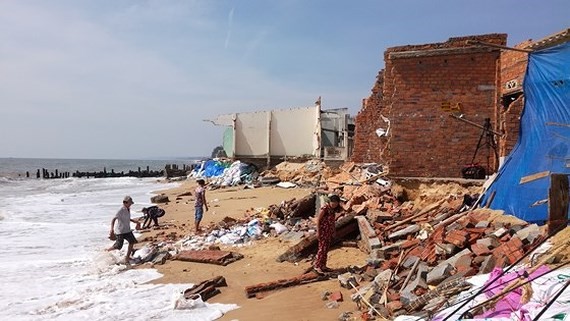 The coastal erosion has increasingly threatened to coastal localities in recent years.