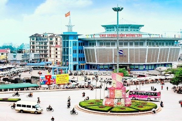 An area in downtown Mong Cai city of Quang Ninh province (Photo: baoquangninh.com.vn)