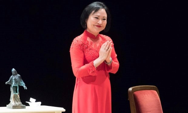 'Napalm girl’ Kim Phuc receives Peace Prize in Germany (Source:AFP/Getty Images)