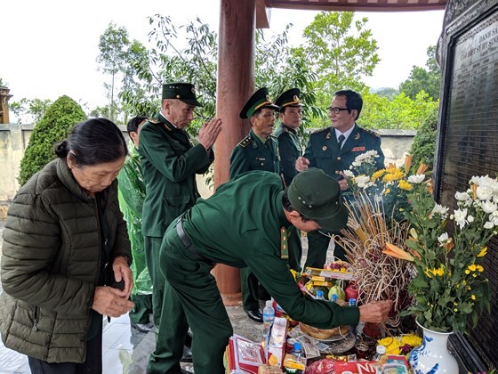 Hundreds of veterans commemorate martyrs in Po Hen Border Post ảnh 7 Hundreds of veterans commemorate martyrs in Po Hen Border Post ảnh 7