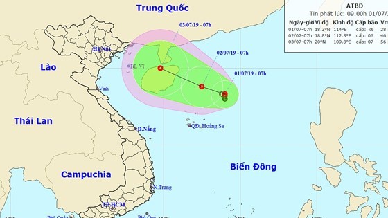 Low pressure zone is anticipated to develop into tropical depression on July 2.