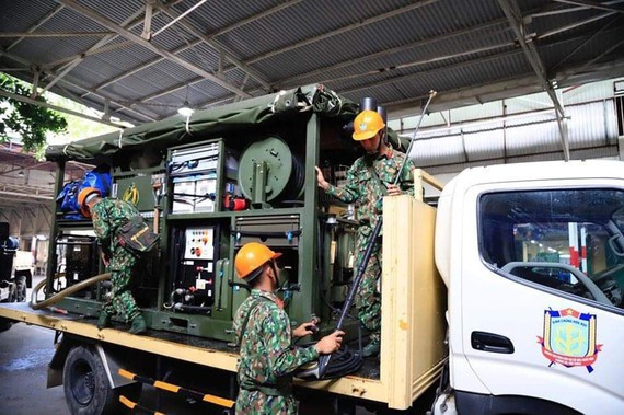 The functional forces carry out detoxification at Rang Dong company 