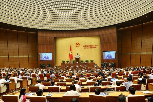 At the eighth session of the 14th National Assembly (Photo: VNA)