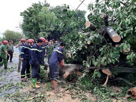 Downpour, storm-force wind rush down Central provinces 