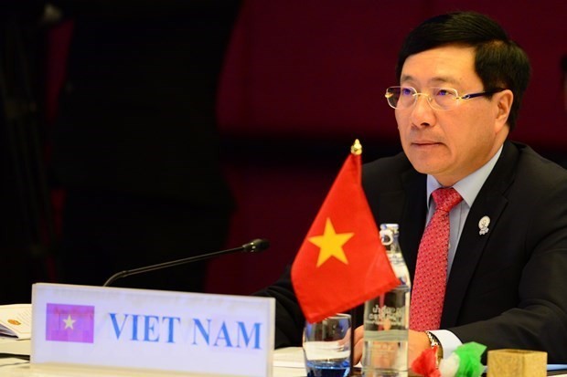 Deputy Prime Minister and Foreign Minister Pham Binh Minh (Photo: VNA)