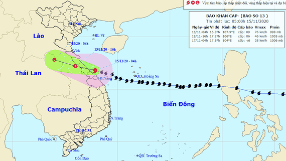 Vamco tends to intensify slowly, downgrade to tropical depression in Thailand 