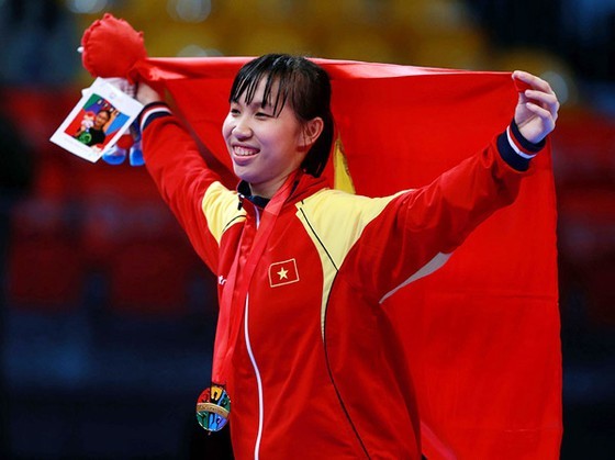 Kim Tuyen wins gold medal at Asian Taekwondo Championships ảnh 1 Kim Tuyen wins gold medal at Asian Taekwondo Championships ảnh 1