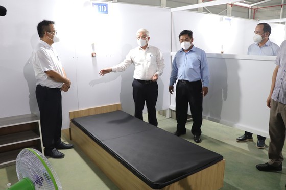 Binh Duong Province puts 3,000- bed field hospital into operation ảnh 2 Binh Duong Province puts 3,000- bed field hospital into operation ảnh 2