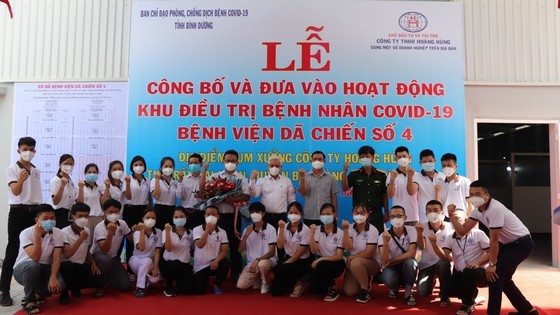 Binh Duong Province puts 3,000- bed field hospital into operation ảnh 4 Binh Duong Province puts 3,000- bed field hospital into operation ảnh 4