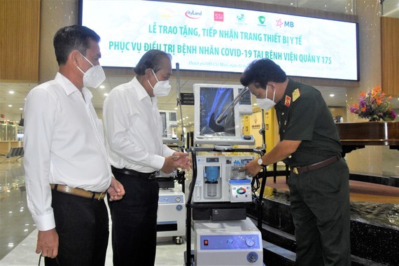 Covid-19 treatment center of 175 Military Hospital upgraded to 350 beds ảnh 2 Covid-19 treatment center of 175 Military Hospital upgraded to 350 beds ảnh 2