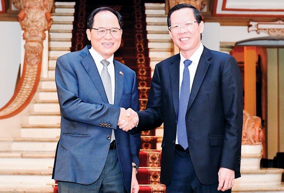 Ho Chi Minh City to support cooperation projects with South Korea ảnh 1 Ho Chi Minh City to support cooperation projects with South Korea ảnh 1