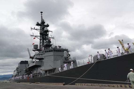 Japanese long-distance training vessels dock at Da Nang City's Tien Sa Port ảnh 1 Japanese long-distance training vessels dock at Da Nang City's Tien Sa Port ảnh 1