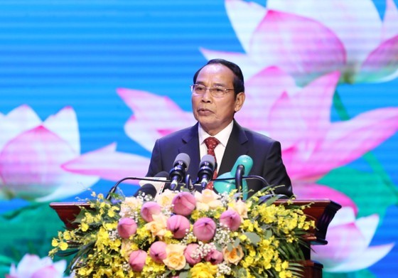 Ceremony held to mark 60th founding anniversary of Vietnam-Laos diplomatic ties ảnh 14 Ceremony held to mark 60th founding anniversary of Vietnam-Laos diplomatic ties ảnh 14