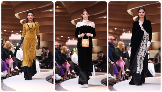 Eight designers shine at heritage footsteps fashion show ảnh 3 Eight designers shine at heritage footsteps fashion show ảnh 3