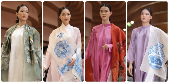 Eight designers shine at heritage footsteps fashion show ảnh 2 Eight designers shine at heritage footsteps fashion show ảnh 2