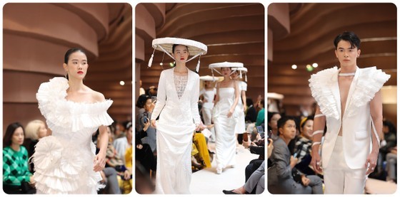 Eight designers shine at heritage footsteps fashion show ảnh 5 Eight designers shine at heritage footsteps fashion show ảnh 5