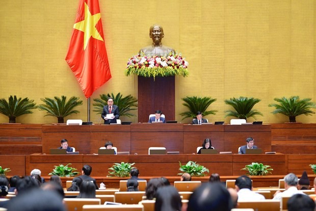 The NA's second extraordinary session is taking place in Hanoi. (Photo: VNA) The NA's second extraordinary session is taking place in Hanoi. (Photo: VNA)