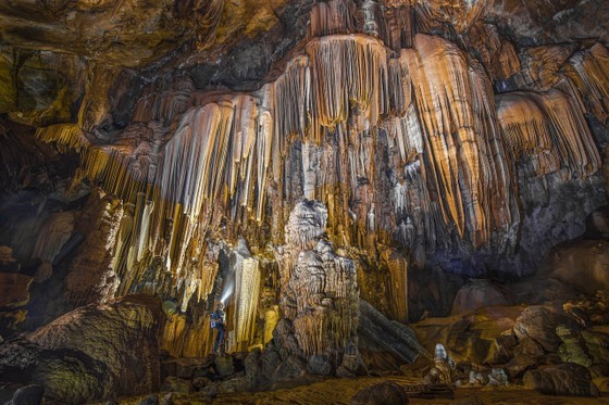 The beauty of magnificent cave
