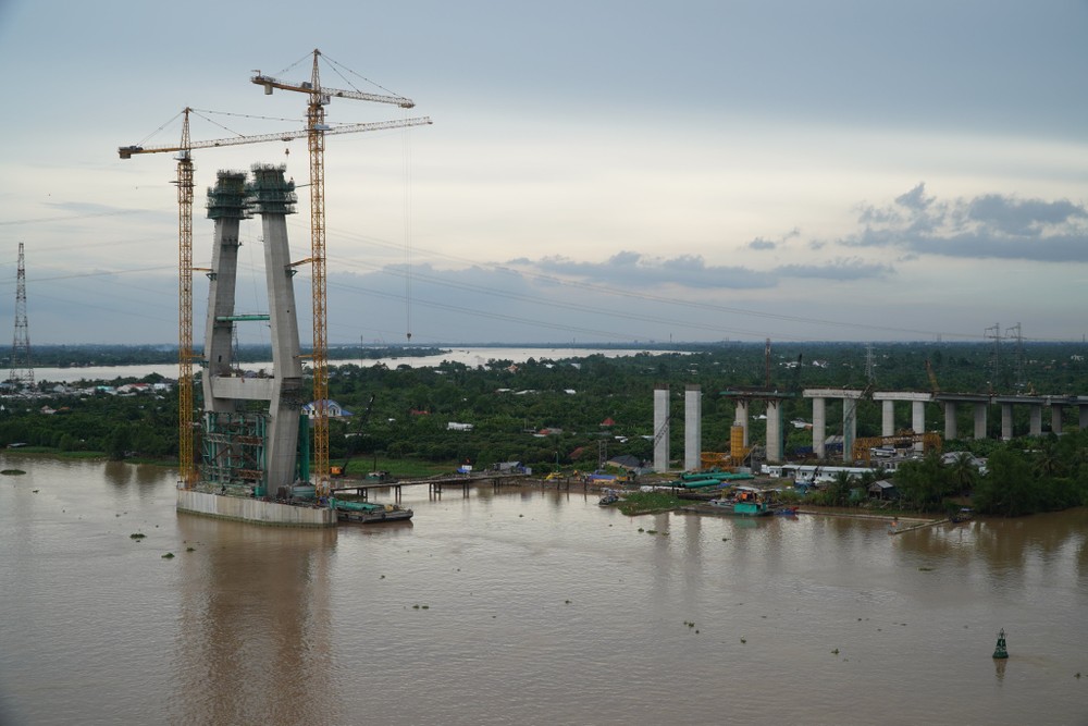 My Thuan Bridge 2 project (Photo: Phan Huy)