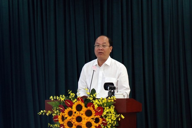 Vice Secretary of the HCMC Party Committee Nguyen Ho Hai speaks at the conference on February 16. (Photo: VNA) Vice Secretary of the HCMC Party Committee Nguyen Ho Hai speaks at the conference on February 16. (Photo: VNA)
