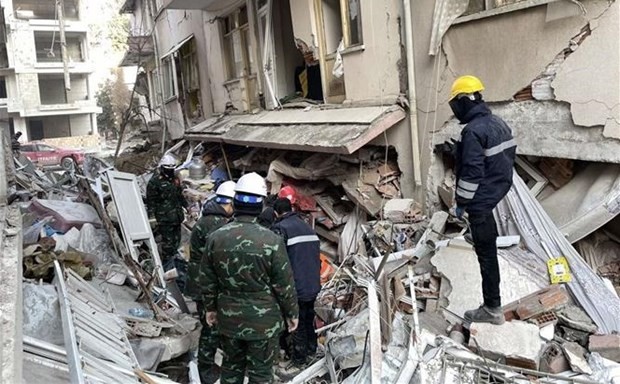 More than 6,400 buildings in southern Turkey collapsed after two earthquakes and more than 430 aftershocks struck. More than 6,400 buildings in southern Turkey collapsed after two earthquakes and more than 430 aftershocks struck.