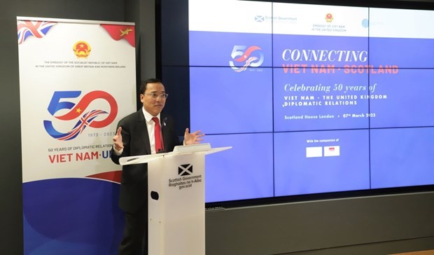 Vietnamese Ambassador Nguyen Hoang Long. (Photo: VNA) Vietnamese Ambassador Nguyen Hoang Long. (Photo: VNA)