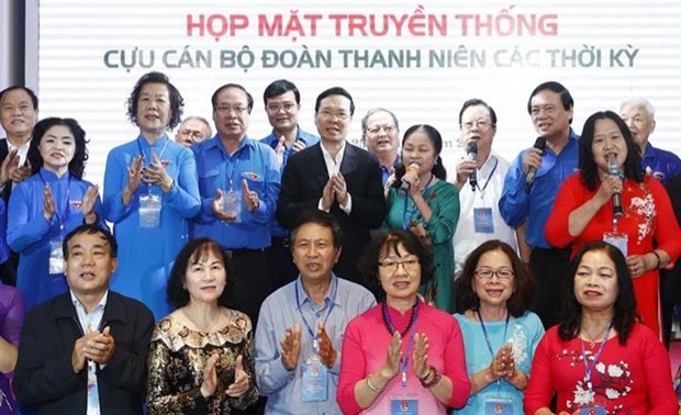 President Vo Van Thuong and delegates at the meeting (Photo: VNA) President Vo Van Thuong and delegates at the meeting (Photo: VNA)