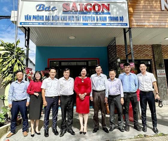 At representative office of SGGP Newspaper in the Central Highlands and South Central regions At representative office of SGGP Newspaper in the Central Highlands and South Central regions