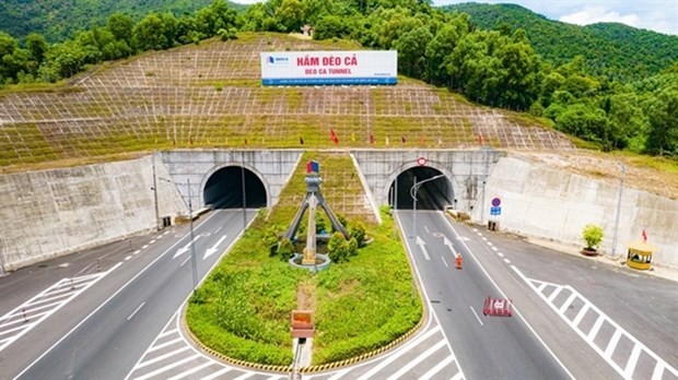 Deo Ca Tunnel, a project of Deo Ca Traffic Infrastructure Investment. Deo Ca is operating six BOT (build-operate-transfer) toll stations, which have been a stable source of revenue for the past year. (Photo: Courtesy of Deo Ca Company)