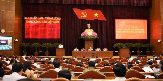 A view of the conference