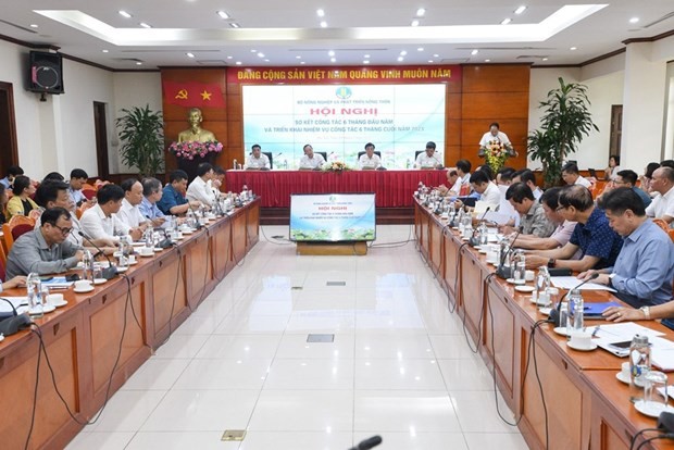 The meeting of the Ministry of Agriculture and Rural Development on July 6 (Photo: VNA)