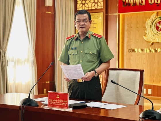 Major General Le Hong Nam, Director of the Ho Chi Minh City Department of Public Security Major General Le Hong Nam, Director of the Ho Chi Minh City Department of Public Security